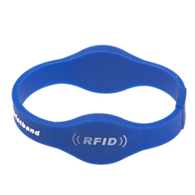NS10 Dual Frequency RFID Silicone Wristband
